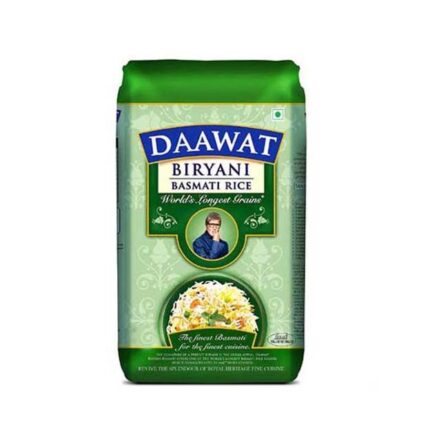 Daawat - Biryani Rice - 1Kg.  (Green)